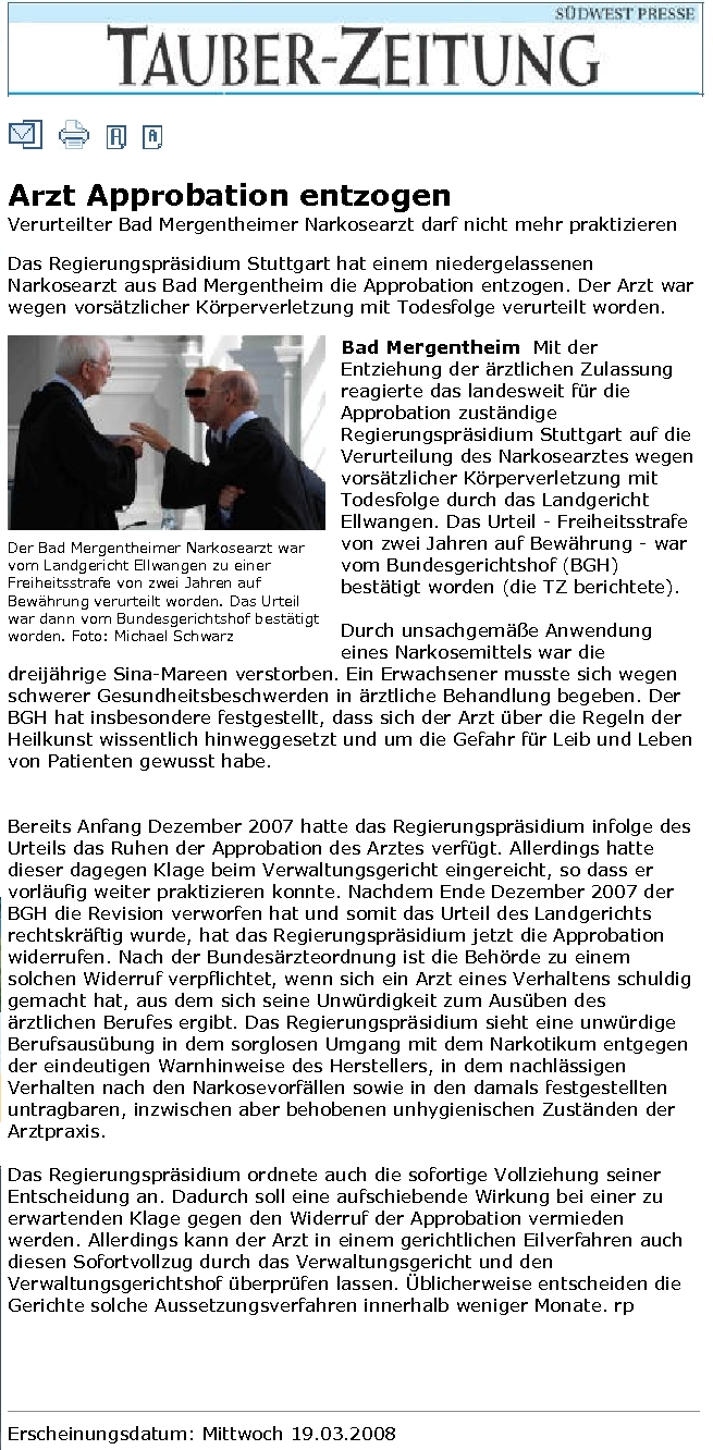 SDWEST PRESSE - Tauber-Zeitung, Nachrichten und Anzeigen fr...