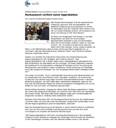 Narkosearzt verliert seine Approbation_FN2