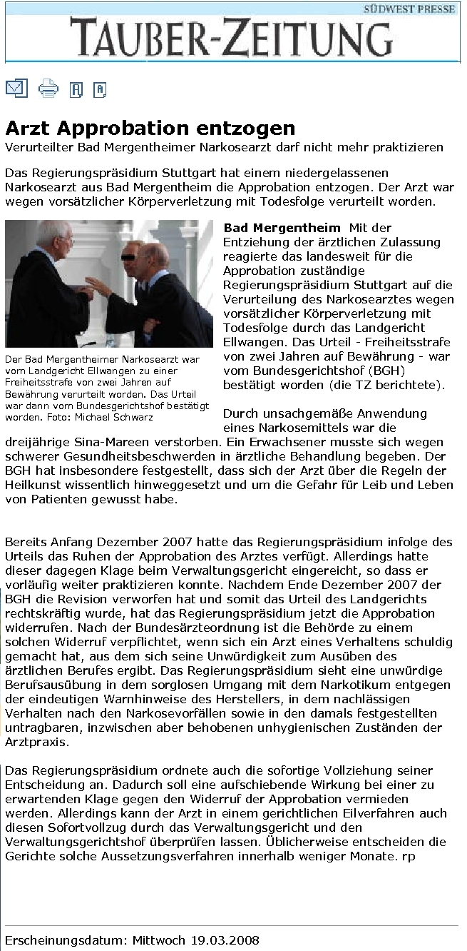 SÜDWEST PRESSE - Tauber-Zeitung, Nachrichten und Anzeigen für...